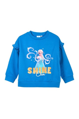 Sudadera Elsa Frozen Disney - Azul
