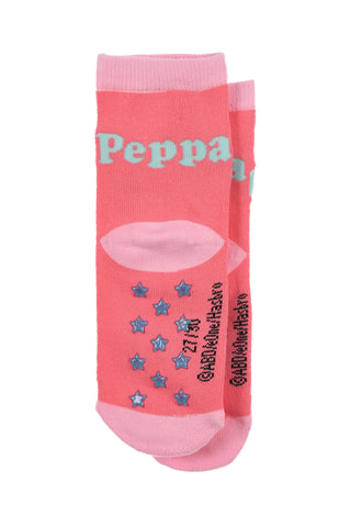 Calcetines antideslizantes Peppa Pig - Rosa