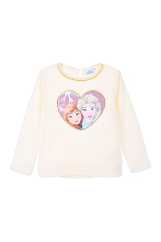 Camiseta Anna y Elsa Frozen Disney - Blanco