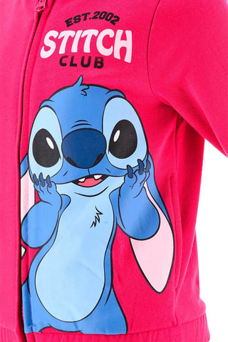 Sudadera con capucha Lilo y Stitch Disney - Rosa