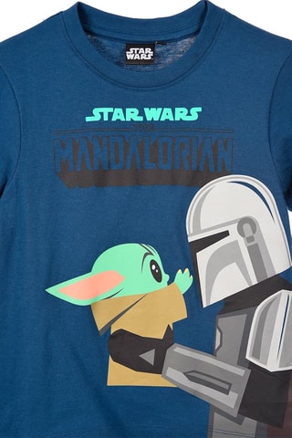 Camiseta The Mandalorian Star Wars - Azul marino