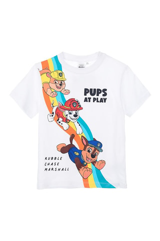 Camiseta La Patrulla Canina - Blanco