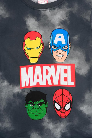 Camiseta Los Vengadores Marvel - Negro