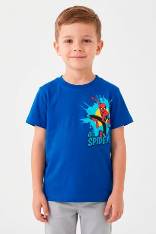 Camiseta Spider-Man Los Vengadores Marvel - Azul