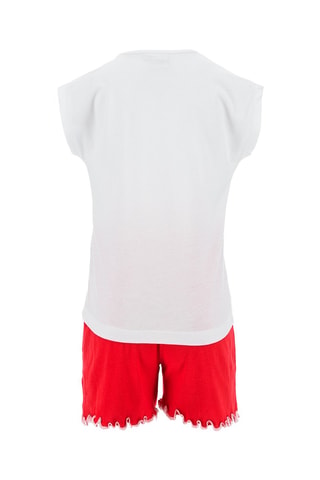 Camiseta y short Minnie Disney - Blanco