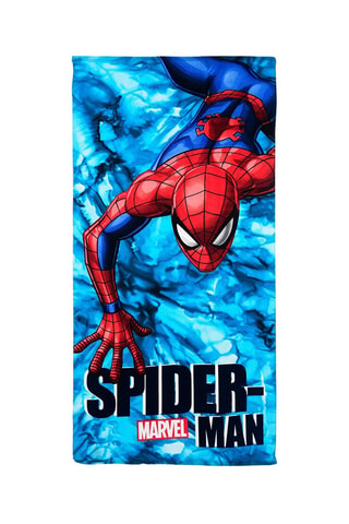 Toalla de playa Spider-Man Los Vengadores Marvel - Turquesa