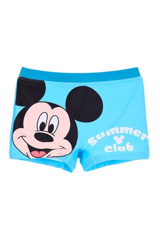 Bañador estilo bóxer Mickey Disney - Azul