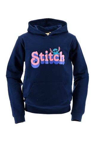 Sudadera con capucha Lilo y Stitch Disney - Azul marino