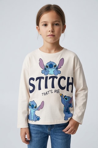 Camiseta Stitch Lilo y Stitch Disney - Blanco
