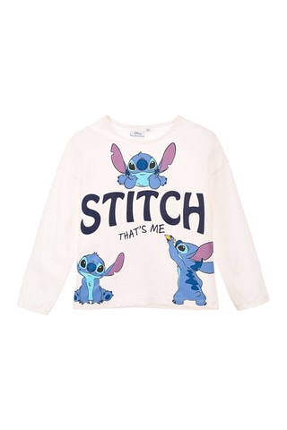 Camiseta Stitch Lilo y Stitch Disney - Blanco