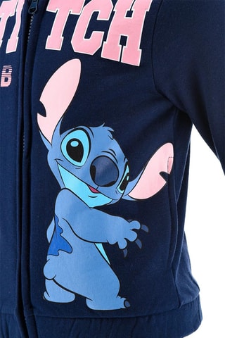 Sudadera con capucha Lilo y Stitch Disney - Azul marino