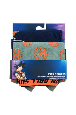 2 bóxers Son Goku Dragon Ball Super - Multicolor