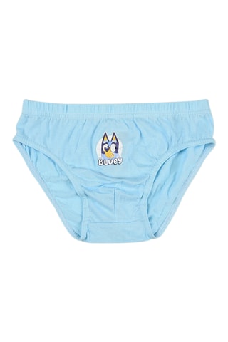 3 slips de algodón orgánico Bluey y Bingo Bluey - Multicolor