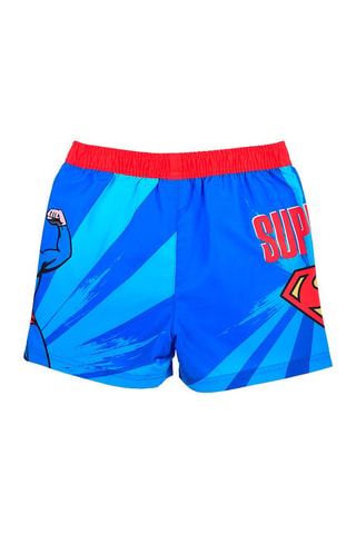 Bañador corto Superman La Liga de la Justicia DC Comics - Azul