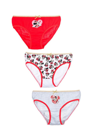 3 bragas Minnie Disney - Multicolor