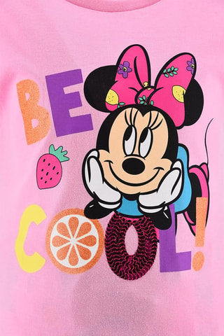 Camiseta y falda Minnie Disney - Rosa