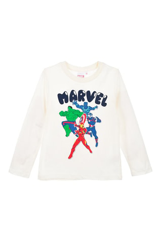 Camiseta Los Vengadores Marvel - Blanco