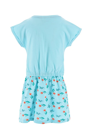 Vestido efecto doble prenda Frozen Disney - Azul