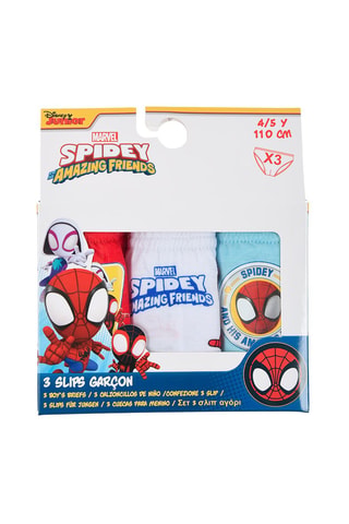 3 slips Spidey y sus sorprendentes amigos Marvel - Multicolor