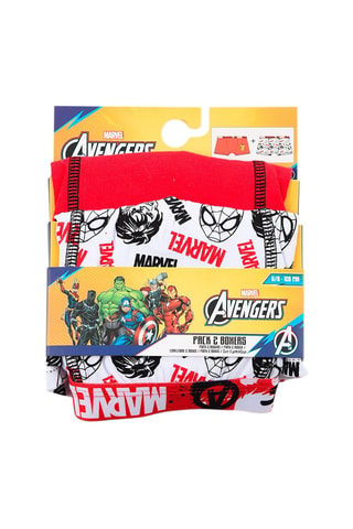 2 bóxers Iron Man Los Vengadores Marvel - Multicolor