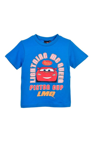Camiseta C Cars Disney Pixar - Azul