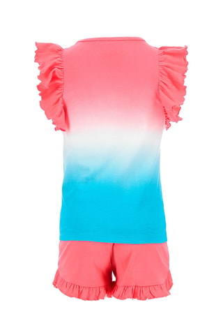 Camiseta y short Everest y Skye La Patrulla Canina - Rosa y azul