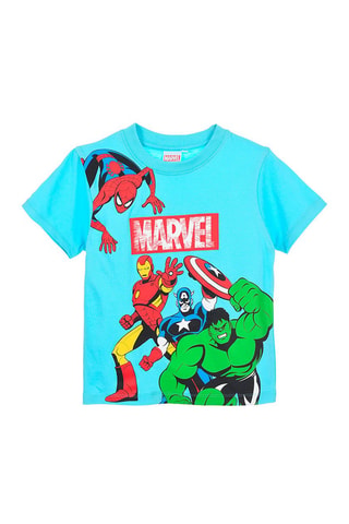 Camiseta Los Vengadores Marvel - Azul