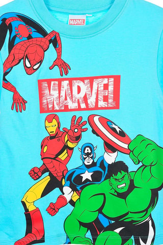 Camiseta Los Vengadores Marvel - Azul