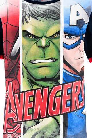 Camiseta y bermudas Los Vengadores Marvel - Azul marino