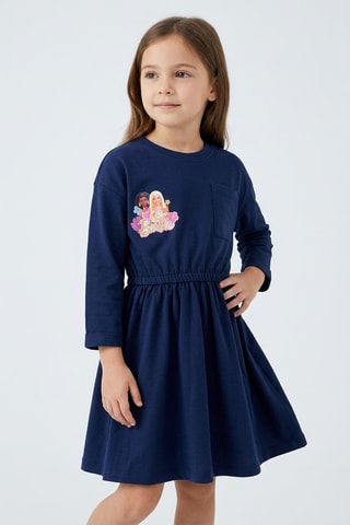 Vestido Barbie - Azul marino
