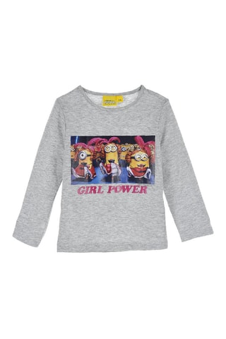 Camiseta Los Minions - Gris