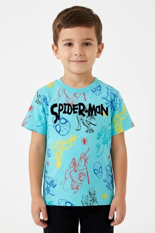 Camiseta Spider-Man Los Vengadores Marvel - Azul