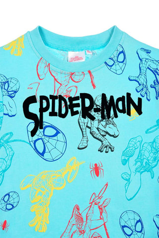 Camiseta Spider-Man Los Vengadores Marvel - Azul