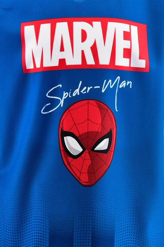 Camiseta y short Spider-Man Los Vengadores Marvel - Azul