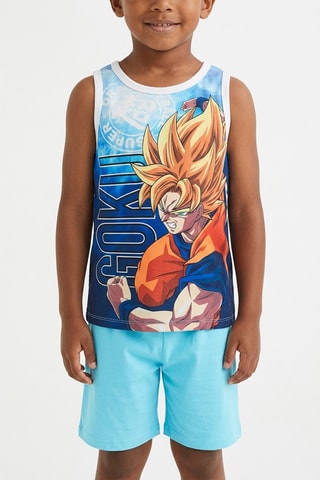 Pijama Son Goku Dragon Ball Super - Turquesa