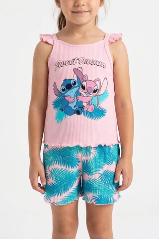Pijama Stitch y Ángel Lilo y Stitch Disney - Rosa claro