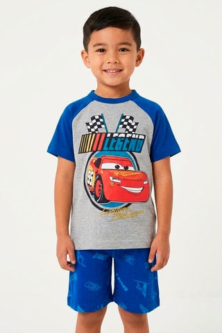 Pijama Rayo McQueen Cars Disney Pixar - Azul