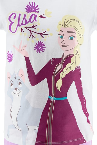 Pijama Elsa Frozen Disney - Blanco