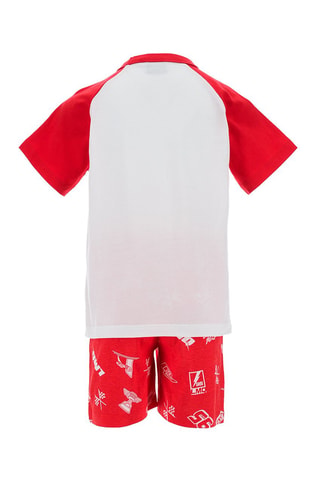 Pijama Rayo McQueen Cars Disney Pixar - Rojo