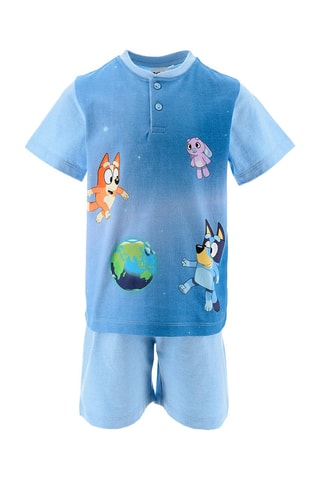 Pijama Bluey y Bingo Bluey - Azul