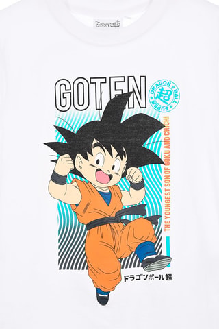 Camiseta Son Goten Dragon Ball - Blanco