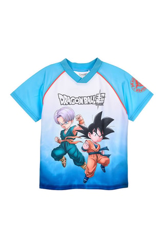 Camiseta Son Goten y Trunks Dragon ball Super - Rojo