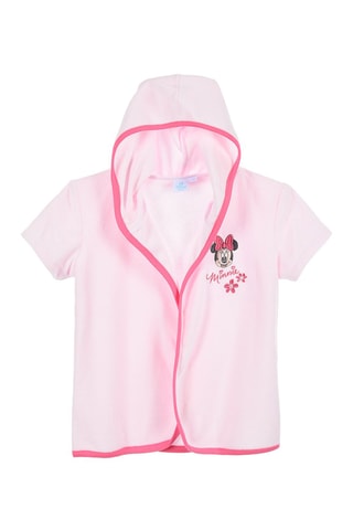 Albornoz con capucha Minnie Disney - Rosa