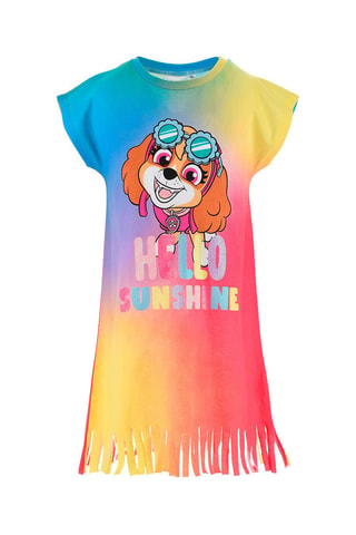 Vestido tie-dye Skye La Patrulla Canina - Multicolor