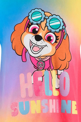 Vestido tie-dye Skye La Patrulla Canina - Multicolor