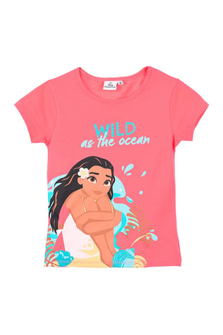 Camiseta Vaiana Disney - Rosa y azul