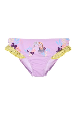 Braga de bikini Anna y Elsa Frozen - Violeta