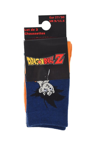 3 pares de calcetines Dragon Ball Z - Multicolor