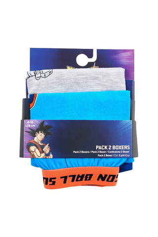 2 bóxers Son Goku Dragon Ball Super - Multicolor