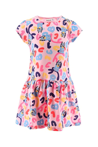 Vestido Bluey - Rosa